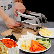 Овочерізка картоплерізка ручна Сталева Potato Chipper Овочерізка ручна