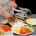 Овочерізка картоплерізка ручна Сталева Potato Chipper Овочерізка ручна