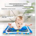 Водяний килимок з рибками надувний немовлятам для животика Inflatable water play mat