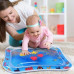 Водяний килимок з рибками надувний немовлятам для животика Inflatable water play mat