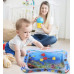 Водяний килимок з рибками надувний немовлятам для животика Inflatable water play mat