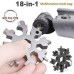 Мультитул-снежинка 18 в 1 SNOWFLAKE WRENCH TOOL