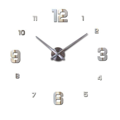 Настенные часы 3D до 35 см 3D DIY CLOCK