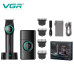Комплект VGR 2 в 1 V-977&V-377 BLACK, тример і шейвер