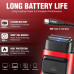 Електробритва VGR V-307 RED шейвер, подвійне лезо, 2000 mAh, 9000 RPM