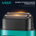 Електробритва VGR V-307 GREEN шейвер, подвійне лезо, 2000 mAh, 9000 RPM