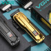 Акумуляторна машинка для стриження (clipper) VGR V-138 GOLD, 4 насадки, 7000 RPM, 2500 mAh, LED display