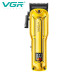 Акумуляторна машинка для стриження (clipper) VGR V-138 GOLD, 4 насадки, 7000 RPM, 2500 mAh, LED display