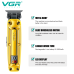 Акумуляторна машинка для стриження (clipper) VGR V-904 GOLD, 4 насадки, 2000 mAh, LED display
