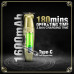 Тример V-265, 4 насадки, 1600 mAh, 8000 RPM, LED display