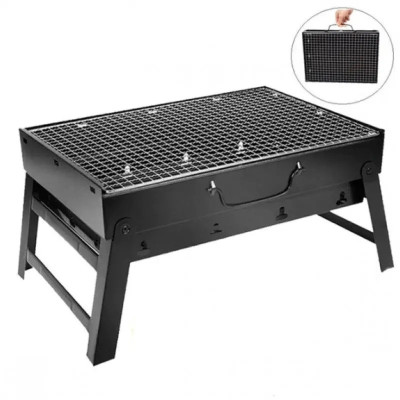 Гриль мангал портативний Portable barbecue grill 360x270x280
