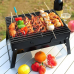 Гриль мангал портативний Portable barbecue grill 360x270x280