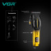 Акумуляторна машинка для стриження (clipper) VGR V-026 GOLD, 6 насадок, 9000 RPM, LED display