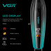 Тример VGR V-974 GREEN, 8000 RPM, 4 насадки, LED display