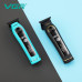 Тример VGR V-299 BLUE, 4 насадки, 9000RPM, 2000 mAh, 5 рівнів швидкості, LED display
