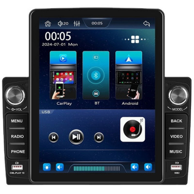2din Автомагнітола 9582A 9,5" Екран GPS+4Ядра+64Gb ROM+4Gb RAM+Adnroid 14