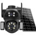 IP камера VQ06 4G 8.0Мп с удаленным доступом уличная с солнечной панелью (v380Pro)