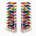 Полиця стілаж для взуття на 30 пар Органайзер для взуття Amazing Shoe Rack