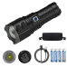 Ліхтар AK138 WHITE LASER LED PM60-TG, 4х18650, power bank, індикація заряду, ЗП Type-C, zoom, Box