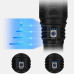 Ліхтар AK138 WHITE LASER LED PM60-TG, 4х18650, power bank, індикація заряду, ЗП Type-C, zoom, Box