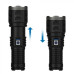 Ліхтар AK138 WHITE LASER LED PM60-TG, 4х18650, power bank, індикація заряду, ЗП Type-C, zoom, Box