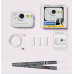 Дитячий фотоапарат миттєвого друку S9, WHITE