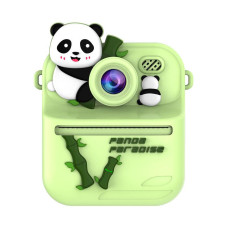 Дитячий фотоапарат миттєвого друку S11, GREEN PANDA