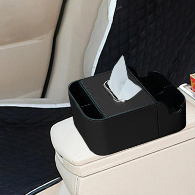 Подлокотник органайзер автомобильный с подстаканниками коробка салфеток Car Storage Box SN 010 салон
