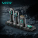 Набір для грумінгу VGR STEPLERSS PRO 3 IN 1 BLACK: Машинка, Тример та Електробритва Набір для грумінгу VGR STEPLERSS PRO 3 IN 1 BLACK: Машинка, Тример та Електробритва