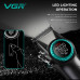 Набір для грумінгу VGR STEPLERSS PRO 3 IN 1 BLACK: Машинка, Тример та Електробритва