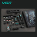 Набір для грумінгу VGR STEPLERSS PRO 3 IN 1 BLACK: Машинка, Тример та Електробритва