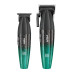 Комплект VGR 2 в 1 V-640 S2 GREEN акумуляторна машинка для стриження (clipper) і тример