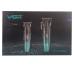 Комплект VGR 2 в 1 V-640 S2 GREEN акумуляторна машинка для стриження (clipper) і тример