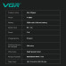 Акумуляторна машинка для стриження (clipper) VGR V-889C, 6 насадок, LED display, 9000RPM
