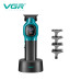 Тример VGR V-886T GREEN, 4 насадки, LED display, 8000RPM