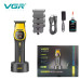 Тример VGR V-885T GOLD, 4 насадки, LED display