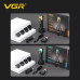 Тример VGR V-885T GOLD, 4 насадки, LED display