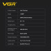 Тример VGR V-885T GOLD, 4 насадки, LED display