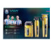 Комплект VGR 3 в 1 V-694 GOLD аккумуляторная машинка для стрижки (clipper), триммер и электробритва (шейвер)
