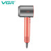 Фен професійний VGR V-440 PINK, 3 рівні обдування, 3 рівні температури, 110000 RPM, 3 насадки