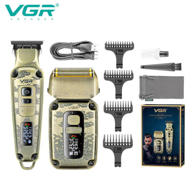 Комплект VGR 2 в 1 V-641 тример і шейвер