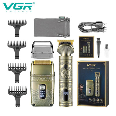 Комплект VGR 2 в 1 V-649, триммер и шейвер