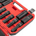 Набор головок ударных удлиненных 1/2", 11 ед., 10-24 мм, Cr-Mo, STORM INTERTOOL ET-8505
