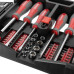Набор отверток с комплектом насадок и головок 63 ед. INTERTOOL VT-3363
