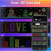 Гибкий экран LED Matrix Panel APP wifi rgb 120*595мм гибкий, полноцветный