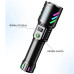 Аккумуляторный фонарь с флуоресцентной окраской 1143-TG, PM10-TG, 1x26650, Power Bank, ЗУ Type-C
