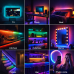 Світлодіодна стрічка 4.5м RGB підсвітка 16 кольорів SMD 5050 комплект LED Set контроль пультом