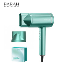 Професійний фен IPARAH P-300G GREEN, 2 рівні обдування, 3 рівні температури, 1500W-1600W, ефірна олія