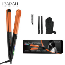 Випрямляч для волосся IPARAH P-132Y ORANGE, 170-250 °C, керамічне покриття, LED display, 58 W