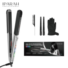 Випрямляч для волосся IPARAH P-132B GREY, 170-250 °C, керамічне покриття, LED display, 58 W